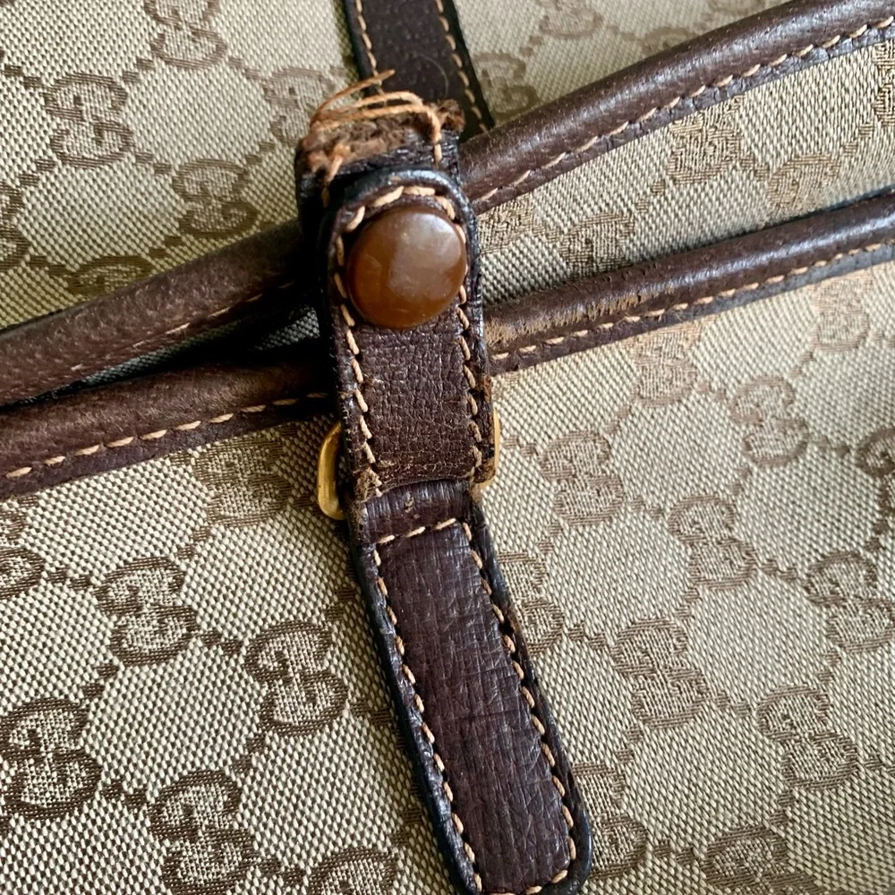 Vintage Gucci Wardrobe Garment Luggage Suitcase - Picture 14 of 15